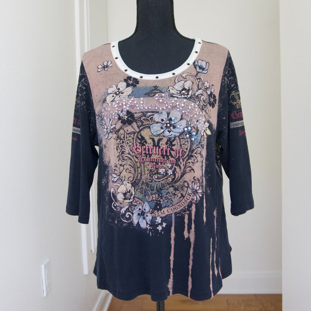 Vanilla Sugar - 3/4 Sleeve Printed T-shirt